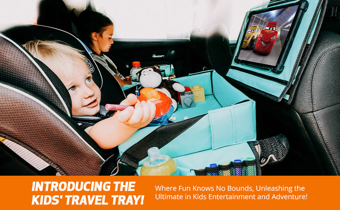 Bold Route - Kids Travel Tray | Travel Essentials & Organizer