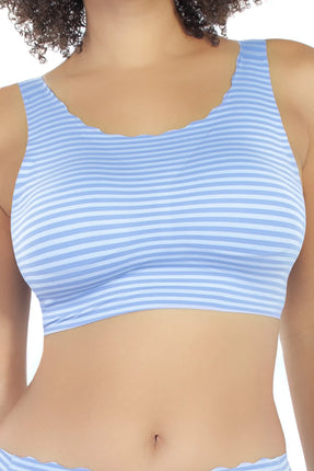 STRIPED BODY BRA
