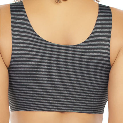 STRIPED BODY BRA