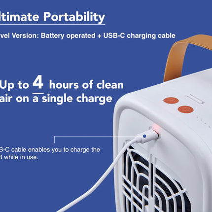 Smart Air QT3 Portable HEPA Air Purifier