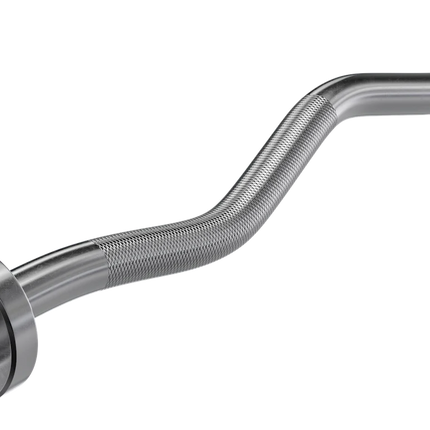 EPIC FITNESS - OLYMPIC CURL BAR DETAILED