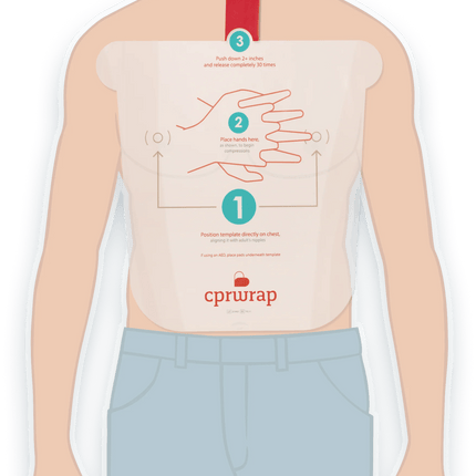CPRWrap™ Aid - CPR Emergency Cardiac Arrest Portable Response Kit