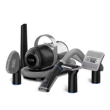 pet grooming vacuum set
