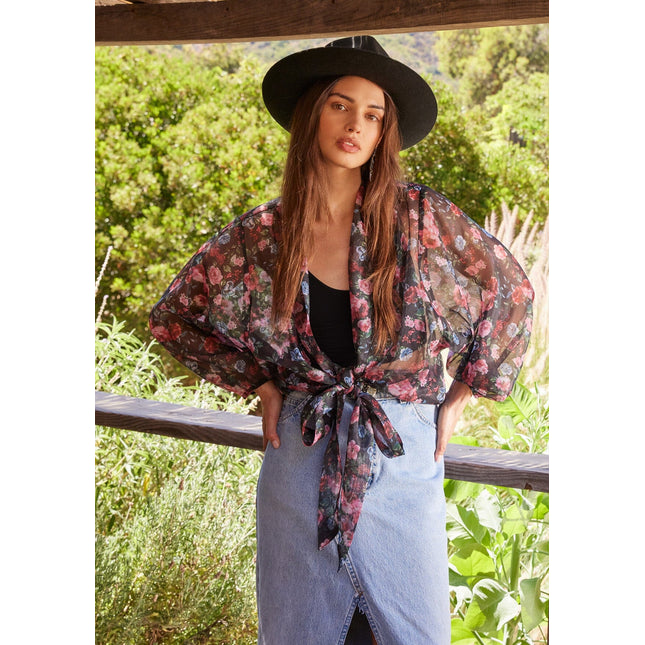 Lovestitch Iona Tie Front Top