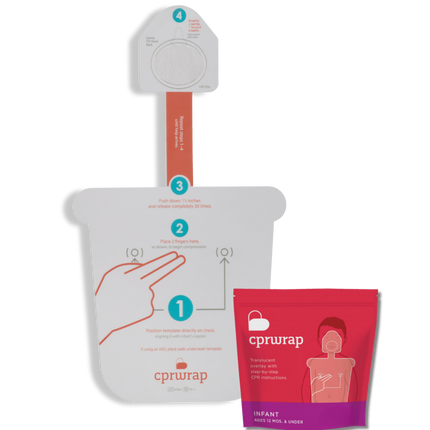 CPRWrap™ Aid - CPR Emergency Cardiac Arrest Portable Response Kit