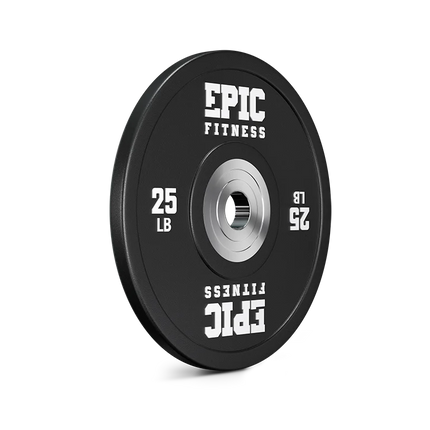 EPIC FITNESS URETHANE COMPETITION BARBELL PLATES 25LB