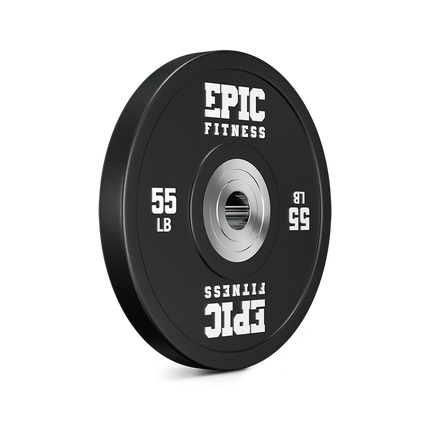EPIC FITNESS URETHANE COMPETITION BARBELL PLATES 55LB