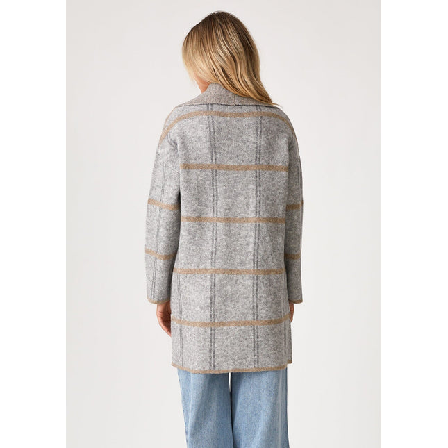 Juno Plaid Cardigan