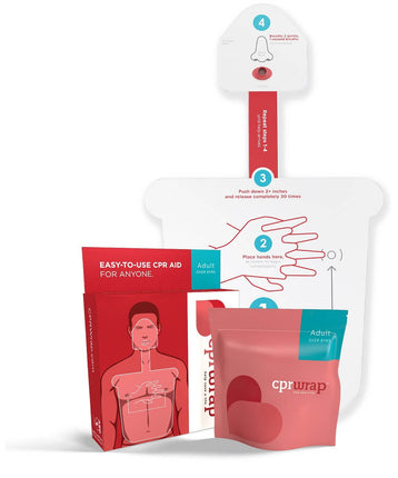 CPRWrap™ Aid - CPR Emergency Cardiac Arrest Portable Response Kit
