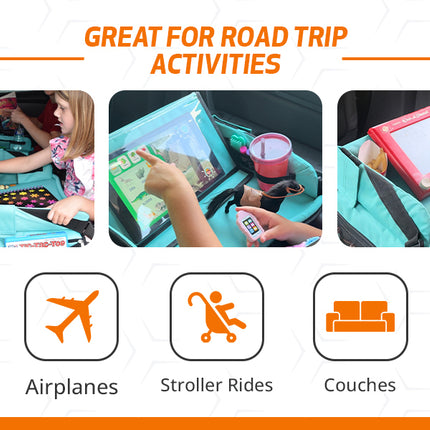 Bold Route - Kids Travel Tray | Travel Essentials & Organizer