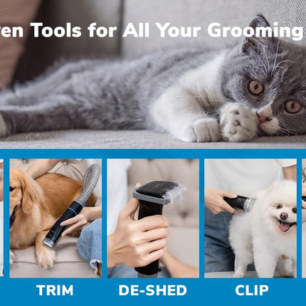 furme original vacuum set grooming tools